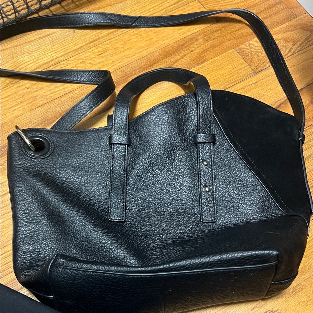 Vince Camuto Black Satchel Bag